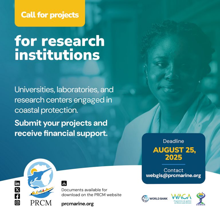 Launch of two calls for projects to strengthen coastal resilience in West Africa.
